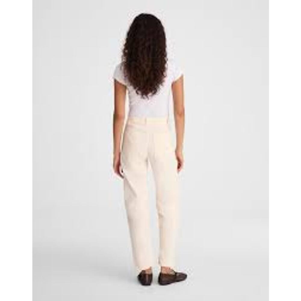 MADEWELL Darted Barrel Leg Pants Vanilla Size 27 New NWT 4 CASUAL MINIMALIST - Picture 2 of 9